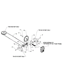 Drive Assembly parts for White Outdoor Attachment 190-624-000 / 1998 from AppliancePartsPros.com