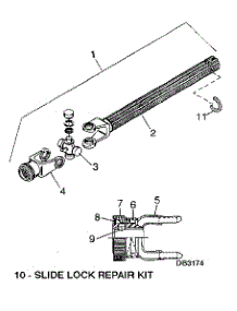 Drive Shaft - Front Half parts for White Outdoor Attachment 190-740-000 / 60" DECK 1998 from AppliancePartsPros.com