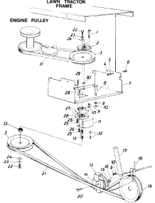 Drive Assembly parts for White Outdoor Attachment 190-746-190 / 1987 from AppliancePartsPros.com