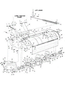 Tiller Assembly parts for White Outdoor Attachment 190-746-190 / 1987 from AppliancePartsPros.com