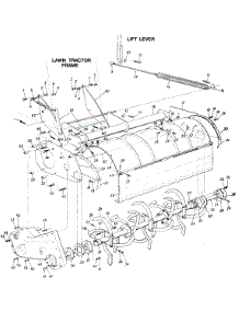 28-Inch Tiller Tine Assembly parts for White Outdoor Attachment 190-746-190 / 1990 from AppliancePartsPros.com