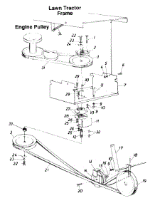28-Inch Tiller Attachment Belts & Pulleys parts for White Outdoor Attachment 190-756-190 / 1992 from AppliancePartsPros.com