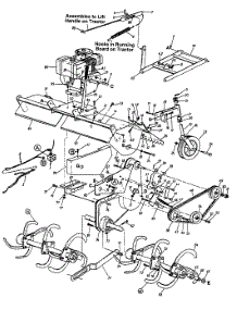 Hitch Bar Assembly parts for White Outdoor Attachment 190-766-000 / 1997 from AppliancePartsPros.com