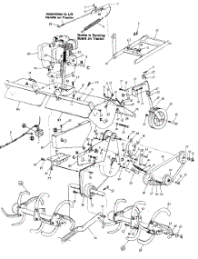 Tiller Assembly parts for White Outdoor Attachment 190-766-190 / 1987 from AppliancePartsPros.com