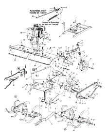 Tiller Attachment parts for White Outdoor Attachment 190-766-190 / 1992 from AppliancePartsPros.com