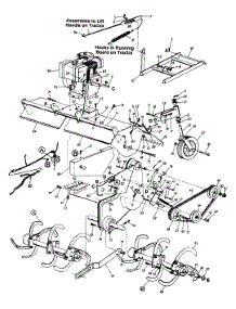Tiller Attachment parts for White Outdoor Attachment 190-766-190 / 1995 from AppliancePartsPros.com