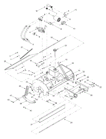 Hydraulic Valve And Tiller Housing Assembly parts for White Outdoor Attachment 190-825-101 / 2003 from AppliancePartsPros.com
