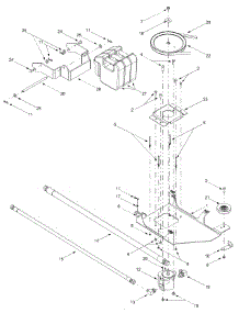 Hydraulic Pump And Undercarriage Assembly parts for White Outdoor Attachment 190-825-101 / 2005 from AppliancePartsPros.com