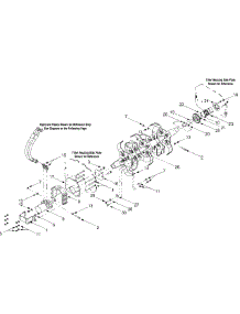 Hydraulic Motor & Tine Assembly parts for White Outdoor Attachment 190-825-101 / 2006 from AppliancePartsPros.com