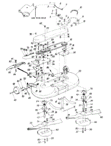Deck Assembly parts for White Outdoor Attachment 190-931-190 / 1987 from AppliancePartsPros.com