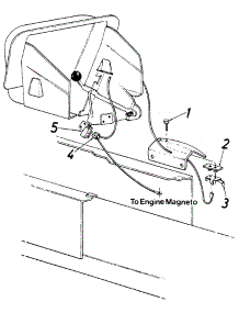 Safety Reverse Switch Without Transmission Cover Plate parts for White Outdoor Attachment 190-931-190 / 1989 from AppliancePartsPros.com