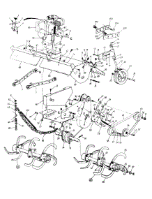 Tiller Attachment parts for White Outdoor Attachment 190-960-190 / 1993 from AppliancePartsPros.com