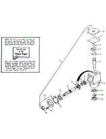 Right Angle Drive Box (Peerless) parts for White Outdoor Attachment 190-993-190 / 50" MOWING DECK 1987 from AppliancePartsPros.com