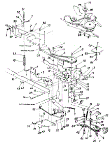 Drive Assembly parts for White Outdoor Attachment 196-491-000 / 1986 from AppliancePartsPros.com
