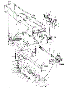 Drive Assembly parts for White Outdoor Attachment 196-955-000 / 1986 from AppliancePartsPros.com