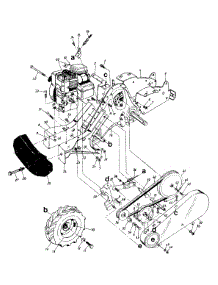 Rail & Belts parts for White Outdoor Tiller 212-430-190 / 1992 from AppliancePartsPros.com
