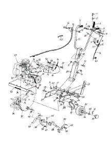 Tiller parts for White Outdoor Tiller 213-030-190 / 1993 from AppliancePartsPros.com