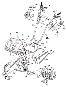 Handles & Frame Assembly Rb-530 parts for White Outdoor Chore Performer 215-403-190 / 1985 from AppliancePartsPros.com
