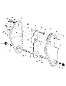 Tine Chain Case Assembly Rb-530 parts for White Outdoor Chore Performer 215-403-190 / 1985 from AppliancePartsPros.com