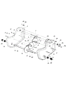 Wheel Chain Case Assembly Rb-530 parts for White Outdoor Chore Performer 215-403-190 / 1985 from AppliancePartsPros.com