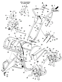 Handles & Frame Assembly Rb-560 parts for White Outdoor Chore Performer 215-406-190 / 1985 from AppliancePartsPros.com