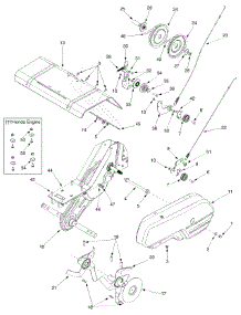 General Assembly parts for White Outdoor Tiller 21A-393K290 / 2007 from AppliancePartsPros.com