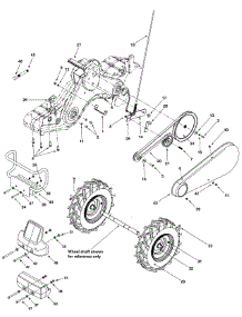 Drive & Wheels parts for White Outdoor Tiller 21AB453H290 / 2007 from AppliancePartsPros.com