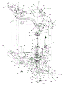 Gear Case Assembly parts for White Outdoor Tiller 21AB453H290 / 2007 from AppliancePartsPros.com