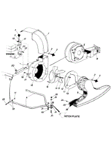 Vacuum Assembly parts for White Outdoor Chore Performer 241-689-190 / 1991 from AppliancePartsPros.com