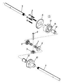 Differential Assembly parts for White Outdoor Chore Performer 245-315B190 / 1995 from AppliancePartsPros.com