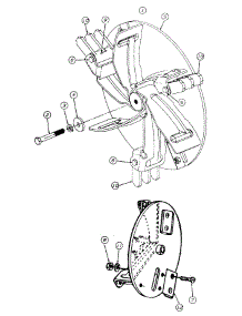 Impeller Assembly parts for White Outdoor Chore Performer 245-315B190 / 1995 from AppliancePartsPros.com