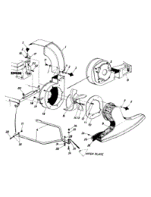 Power Vacuum Illustration (Part 2) parts for White Outdoor Chore Performer 245-685-190 / 1995 from AppliancePartsPros.com