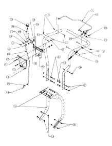 Handle Assembly parts for White Outdoor Chore Performer 246-315B190 / 1996 from AppliancePartsPros.com