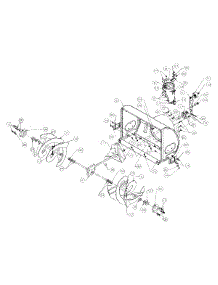 Housing And Gear Assembly parts for White Outdoor Snow Thrower 317E733E190 / 1997 from AppliancePartsPros.com