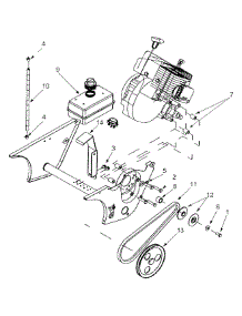 Drive And Fuel Tank parts for White Outdoor Snow Thrower 31A-140-000 / 2001 from AppliancePartsPros.com