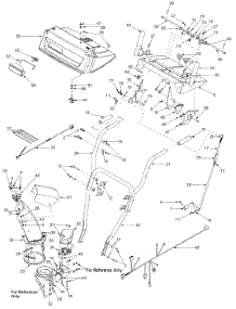 Handle & Chute Assembly parts for White Outdoor Snow Blower 31AD4M3F190 / 2001 from AppliancePartsPros.com