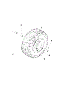 Wheel Assembly parts for White Outdoor Snow Thrower 31AE600E022 / 2002 from AppliancePartsPros.com