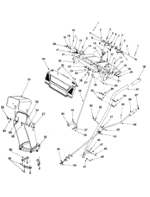 Handle Assembly parts for White Outdoor Snow Thrower 31AE600E382 / 1998 from AppliancePartsPros.com