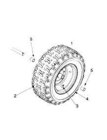 Wheel Assemblies parts for White Outdoor Snow Thrower 31AE600E382 / 1999 from AppliancePartsPros.com
