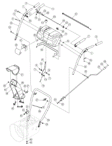 Handle Assembly parts for White Outdoor Snow Thrower 31AE6BHE791 / (2005-2) from AppliancePartsPros.com