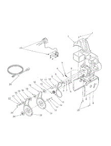 Drive Belts & Electric Start parts for White Outdoor Snow Thrower 31AE6C0F022 / 2001 from AppliancePartsPros.com