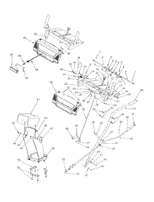 Handle Assembly & Chute parts for White Outdoor Snow Thrower 31AE6C0F022 / 2001 from AppliancePartsPros.com