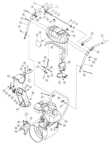 Handle Assembly parts for White Outdoor Snow Thrower 31AE6LLG791 / (2005-2) from AppliancePartsPros.com