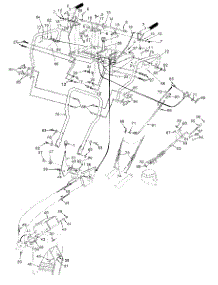 Chute Crank Assembly & Lower Housing parts for White Outdoor Snow Thrower 31AE983I190 / 1998 from AppliancePartsPros.com