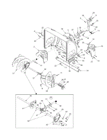 Blower Housing parts for White Outdoor Snow Thrower 31AH4Q3G190 / 2002 from AppliancePartsPros.com