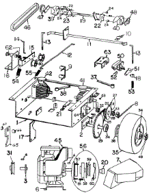 Drive Assembly parts for White Outdoor Front-Mount Mower FR-18C / 1985 from AppliancePartsPros.com