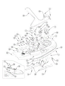 Deck Assembly parts for White Outdoor Zero-Turn Mower ZT-42 / 2005 from AppliancePartsPros.com