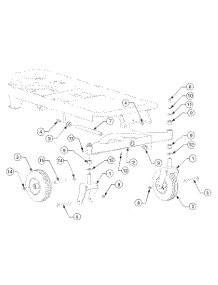 Wheels parts for White Outdoor Zero-Turn Mower ZT-42 / 2005 from AppliancePartsPros.com