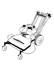 Image_View parts for White Outdoor Power Mower 12AE750-190 / 1999 from AppliancePartsPros.com