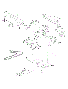 Front Frame Assembly parts for White Outdoor Power Mower 12A-750-190 / 1999 from AppliancePartsPros.com
